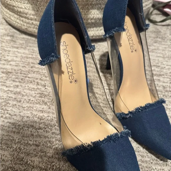 Shoedazzle denim pumps - Picture 2 of 3